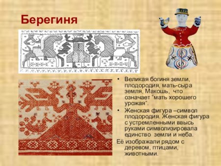 Древние образы в народном искусстве Макошь