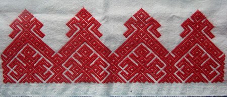 Уральская народная вышивка