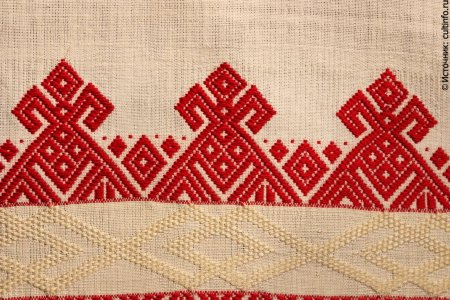 Гангур орнамент народной вышивки Славянского населения Кубани