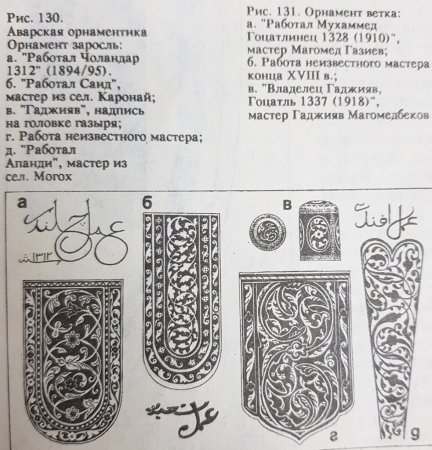 Национальный орнамент аварцев