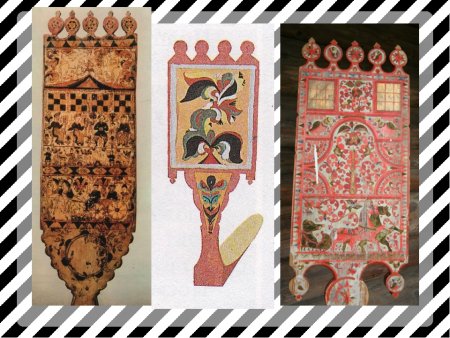Корневая прялка Уральская