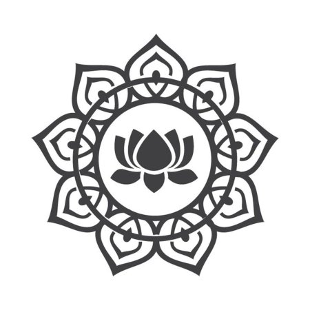 Калмыцкий орнамент Лотос