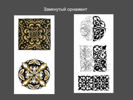 Орнамент замкнутый орнамент