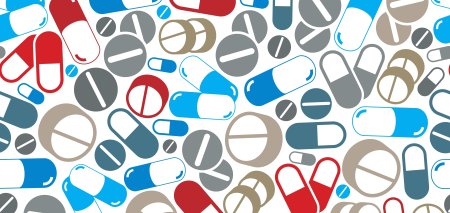 Бесшовный фон медицина