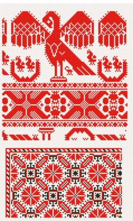 Немецкий национальный узор
