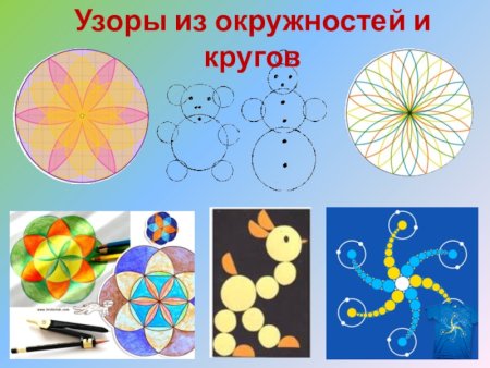 Мандала циркулем