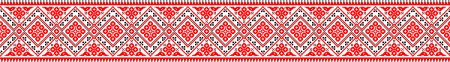 Русский орнамент в полосе