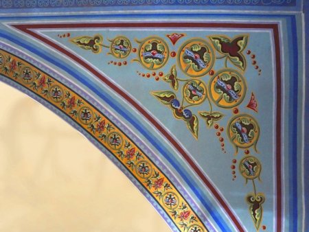 Роспись храма 19 век альфрейная