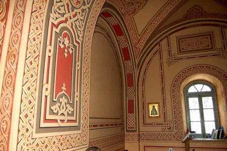 Византийский орнамент в храме