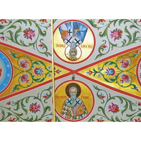 Роспись храма орнамент
