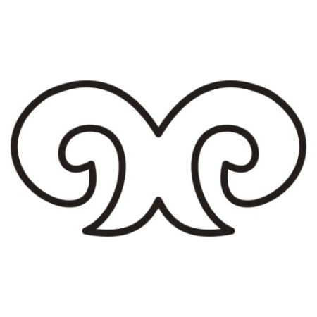 Простой казахский орнамент