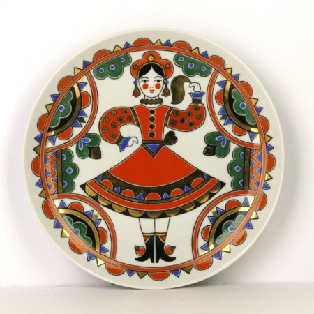 Антропомофорный орнамент на посуд