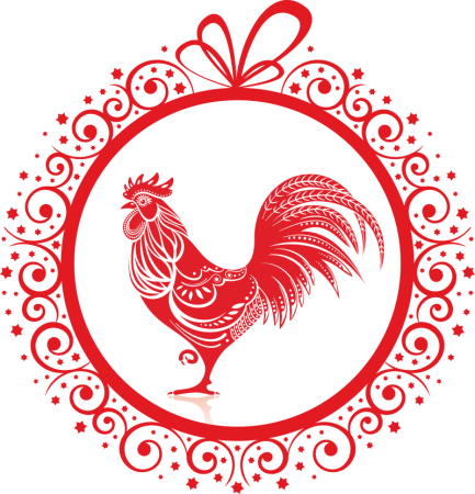 Орнамент петушок