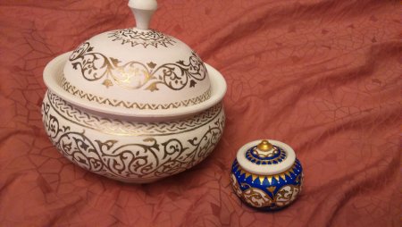 Тарелки с казахским узором