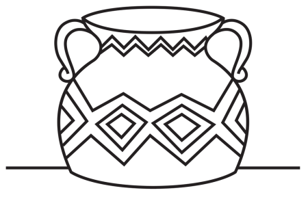Башкирский орнамент на тарелке
