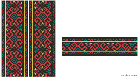 Туркменские орнаменты (46 фото)