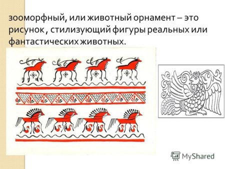 Раппортная композиция растений орнамент
