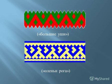 Национальный орнамент Ханты и манси