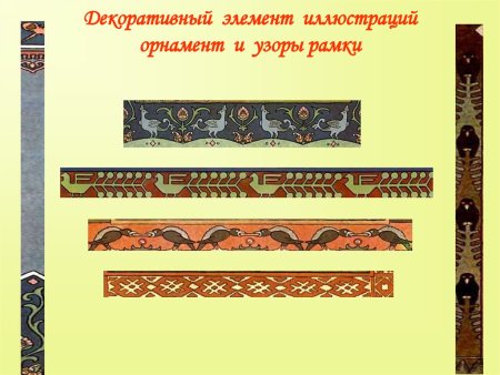 Иван Билибин узоры