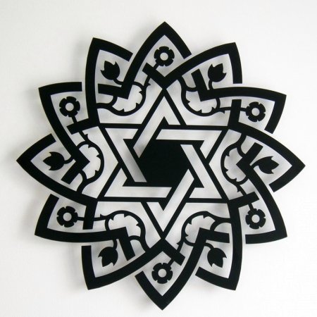 Иудейский еврейский орнамент