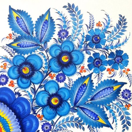 Украинская Петриковская роспись