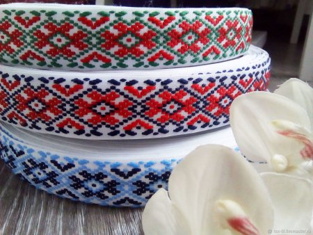 Тесьма жаккардовая