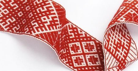 Белорусский орнамент лента