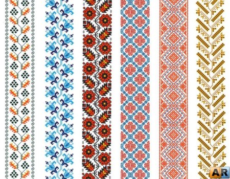 Лента Славянский орнамент оберег