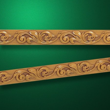 Орнаментальная резьба прорезная