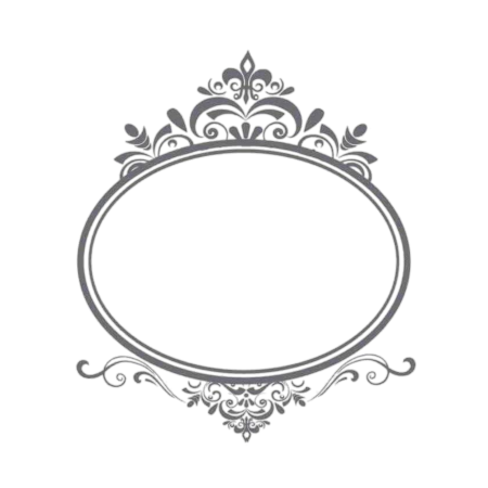Овальная рамка