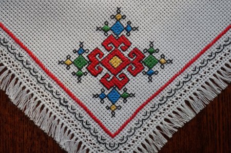 Чувашский орнамент вышивка крестом (49 фото)