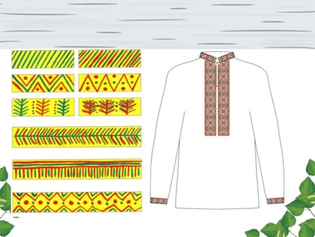 Узоры на русских народных костюмах