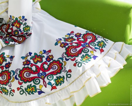 Рушник татарский орнамент