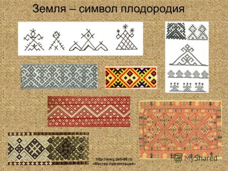 Символы земли и плодородия