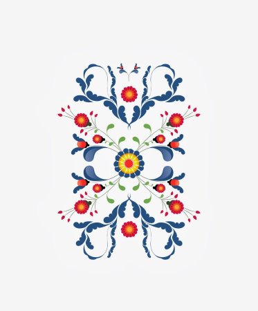 Шведский орнамент национальный