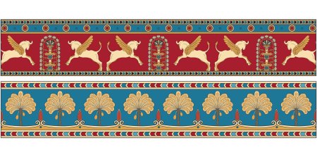 Ассирия орнамент