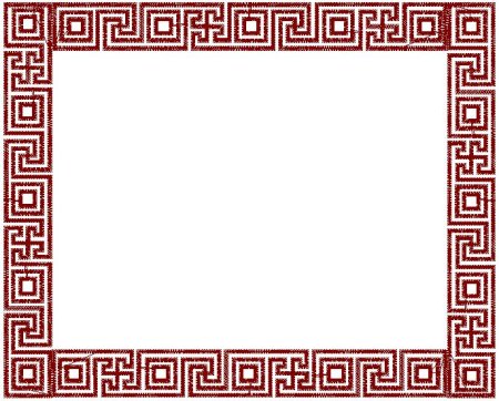 Греческая рамка