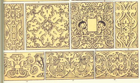 Византийский орнамент пальметки