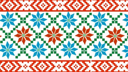 Рушник белорусский орнамент