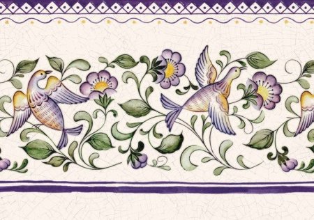 Гжельская майолика изразцы