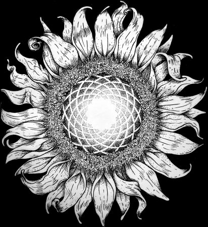 Мандала Sunflower