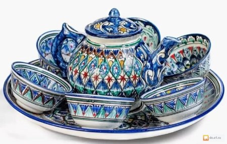Чайный сервиз Риштанская керамика