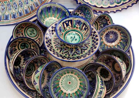 Керамика Узбекистана Риштанская