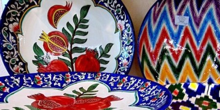 Узбекская керамика Риштан