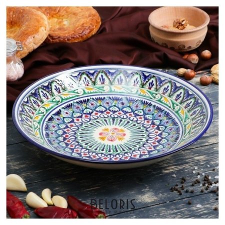 Посуда с узбекским орнаментом (49 фото)