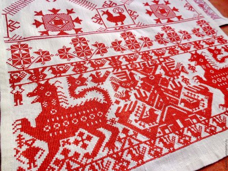 Вышивка рушники Вологодская Губерния
