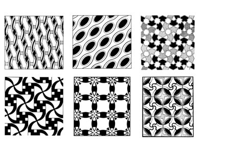 Раппортная композиция в квадрате