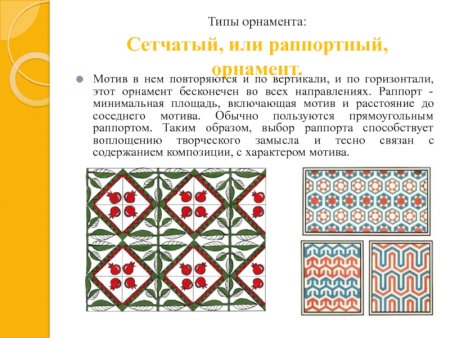 Мотив в орнаменте