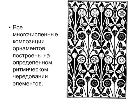 Сетчато-раппортные орнаменты