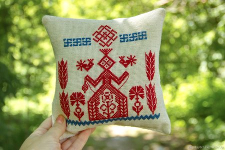 Макошь Славянская богиня оберег вышивка